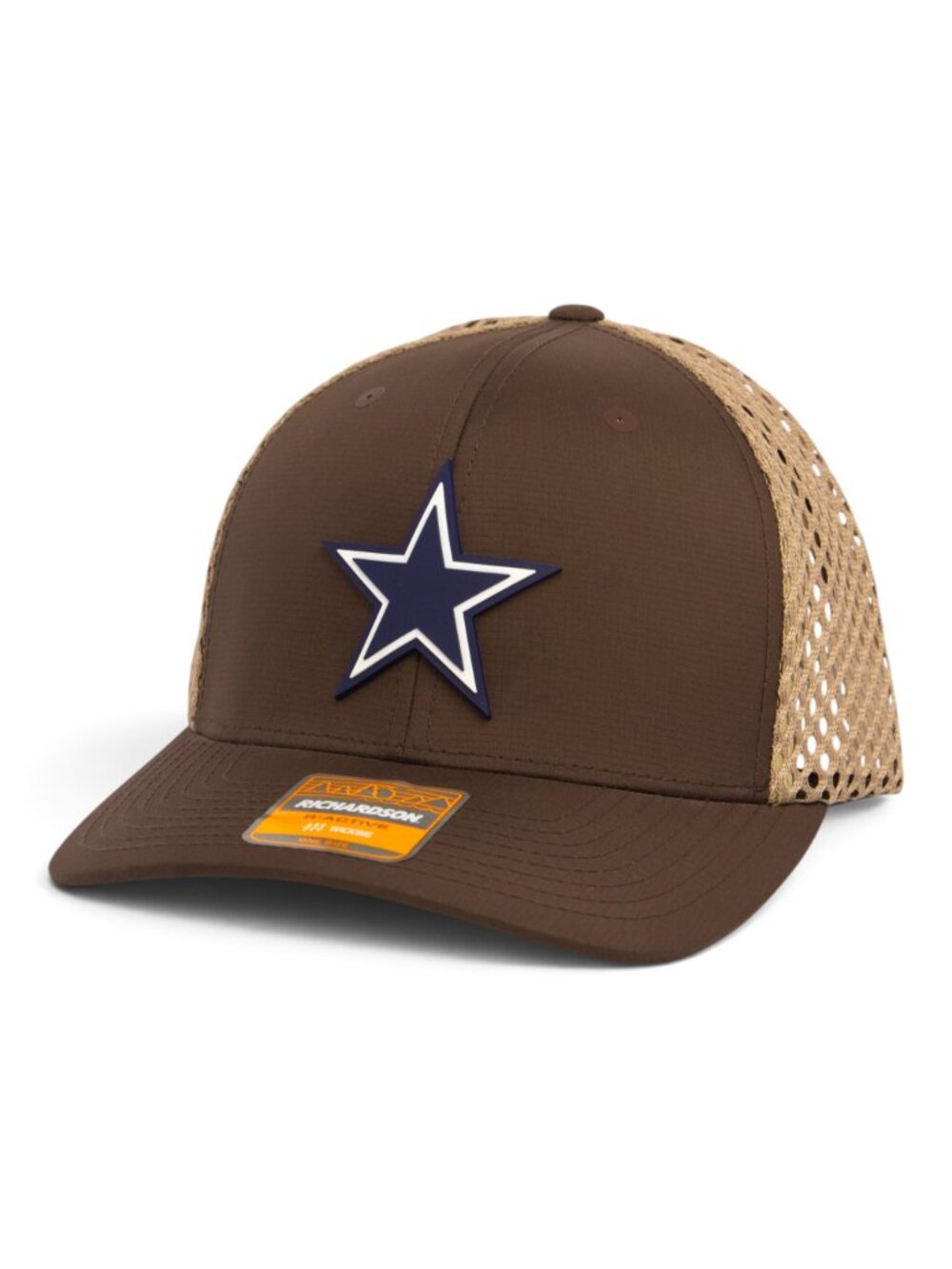 Dallas Cowboys 3D Snapback Tilikum Trucker Hat- Brown/ Tan